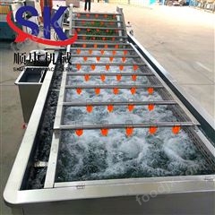 多功能氣泡噴淋清洗機(jī) 果蔬加工成套設(shè)備